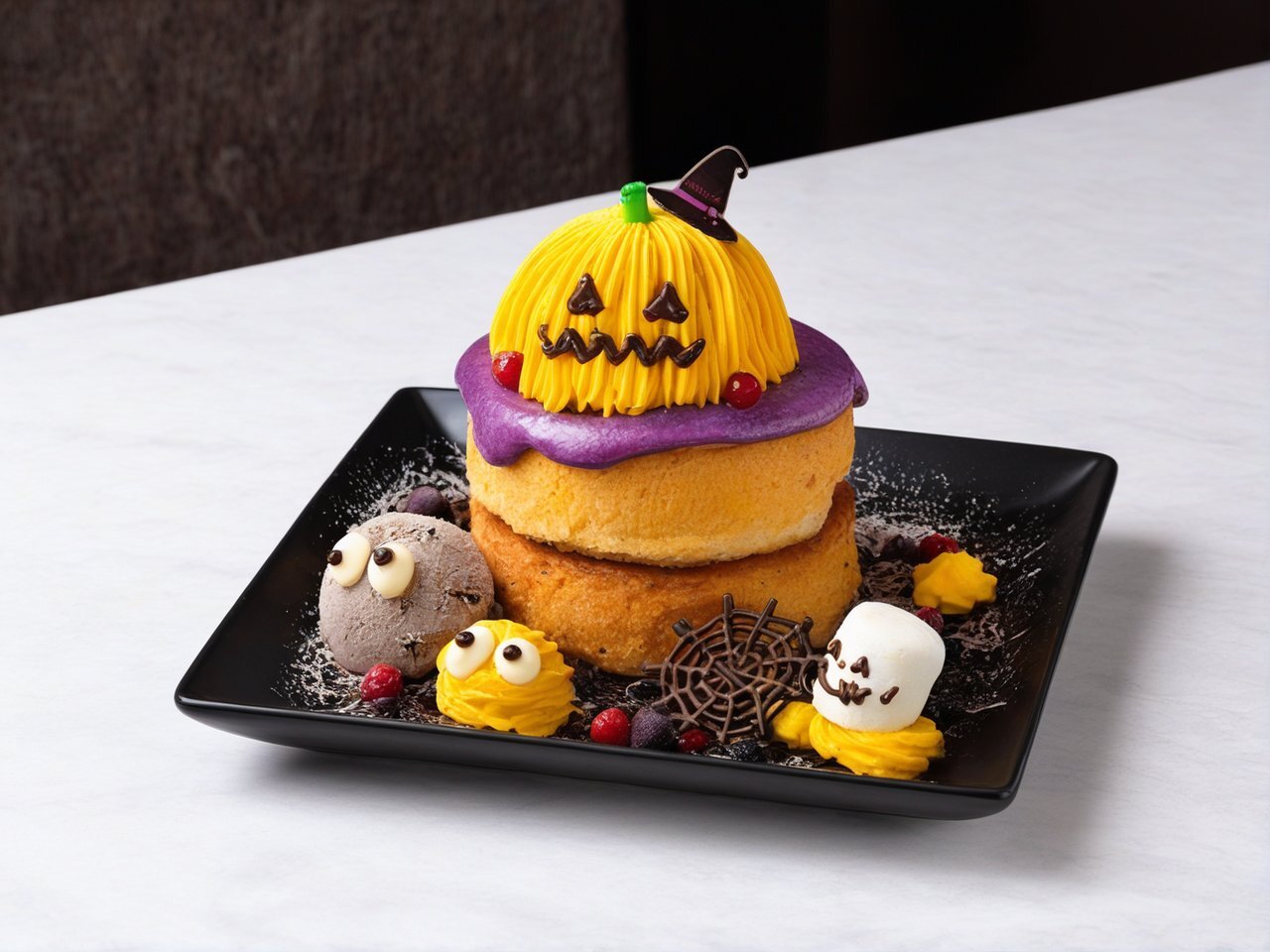 【2026年ハロウィン限定】おばけたちのハロウィンホットケーキ