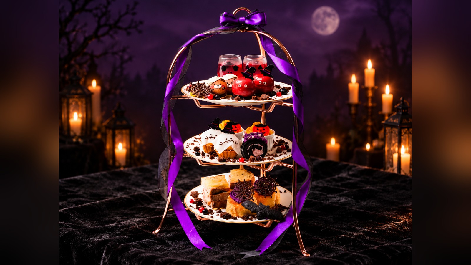 【2026年秋限定】Halloween Midnight Afternoon Tea