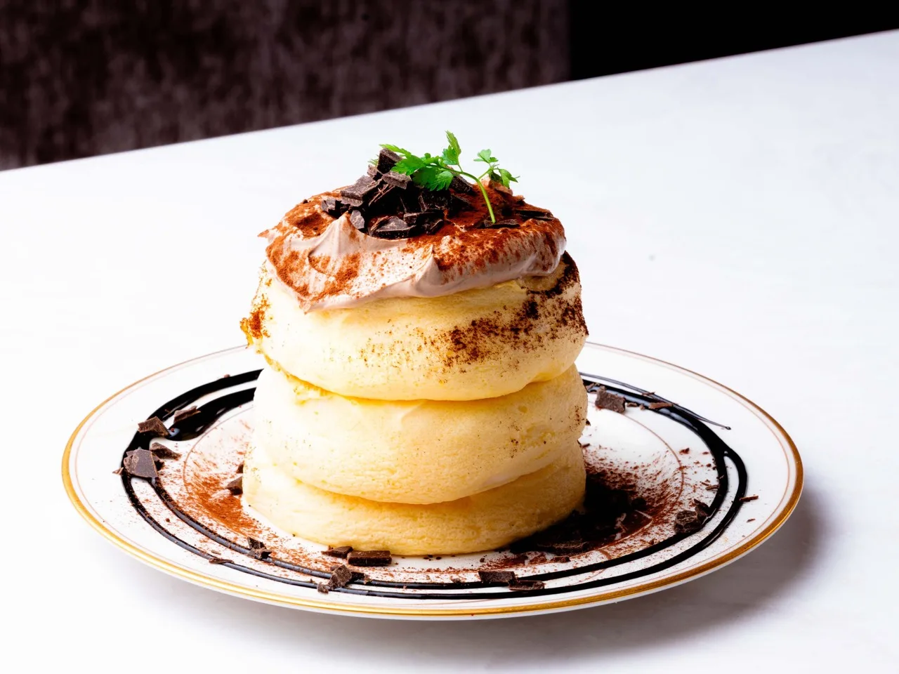 ショコラクリームパンケーキ