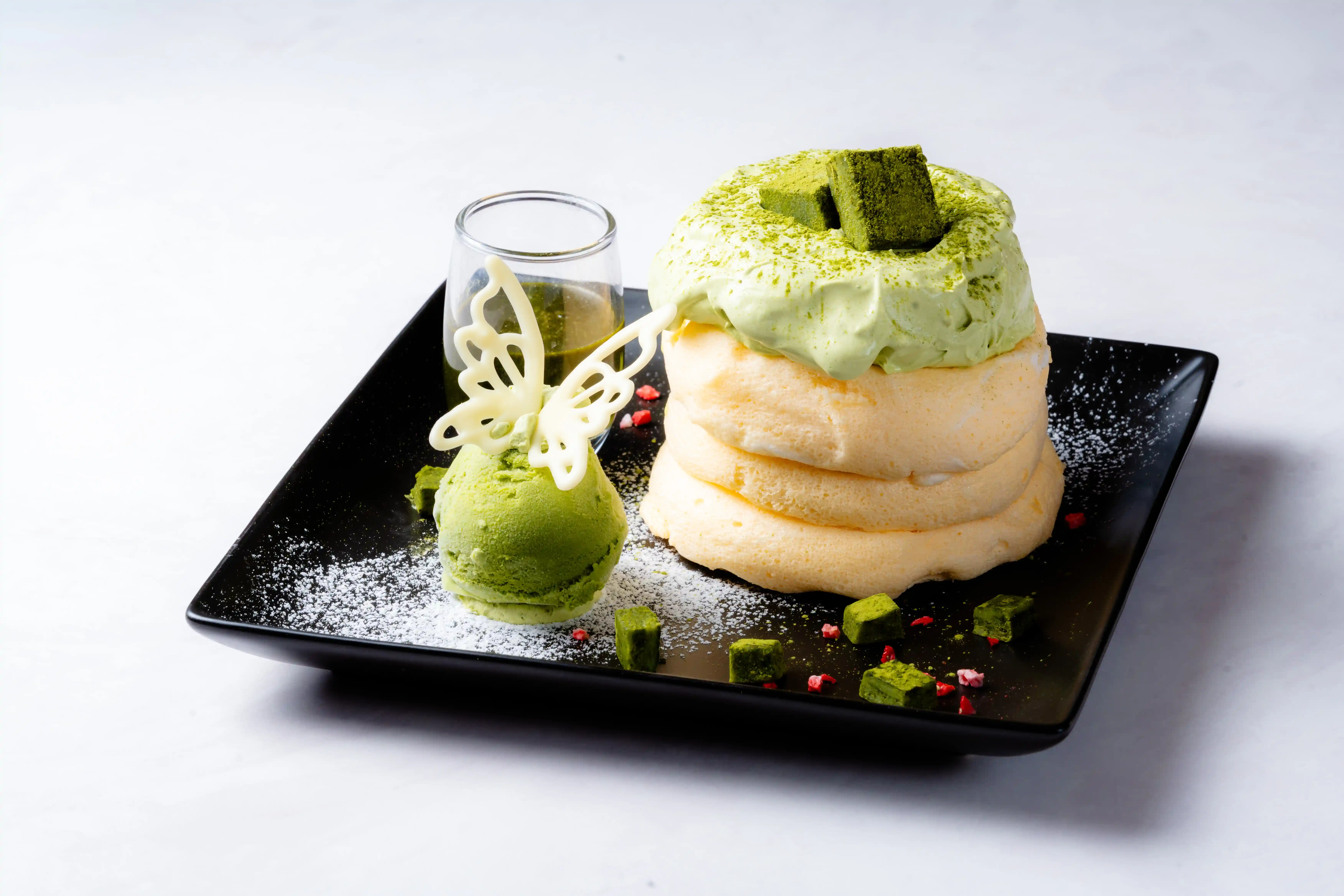 抹茶パンケーキ